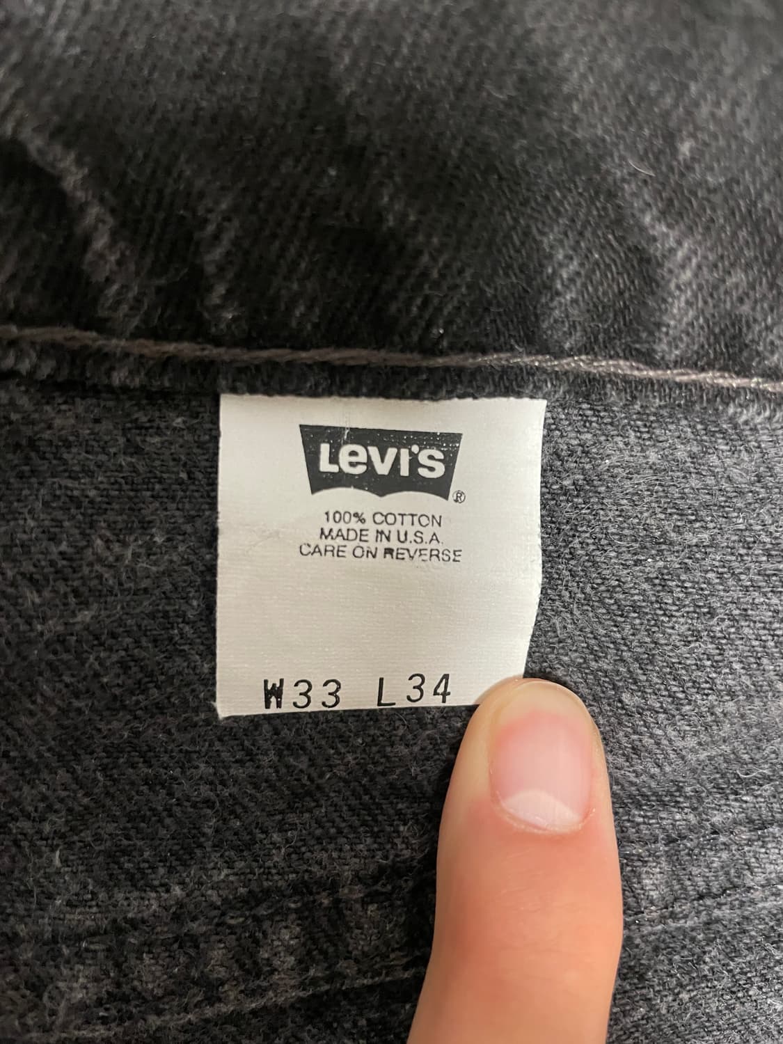 빈티지 리바이스 517  오렌지 탭 usa 팝니다 상품이미지3
