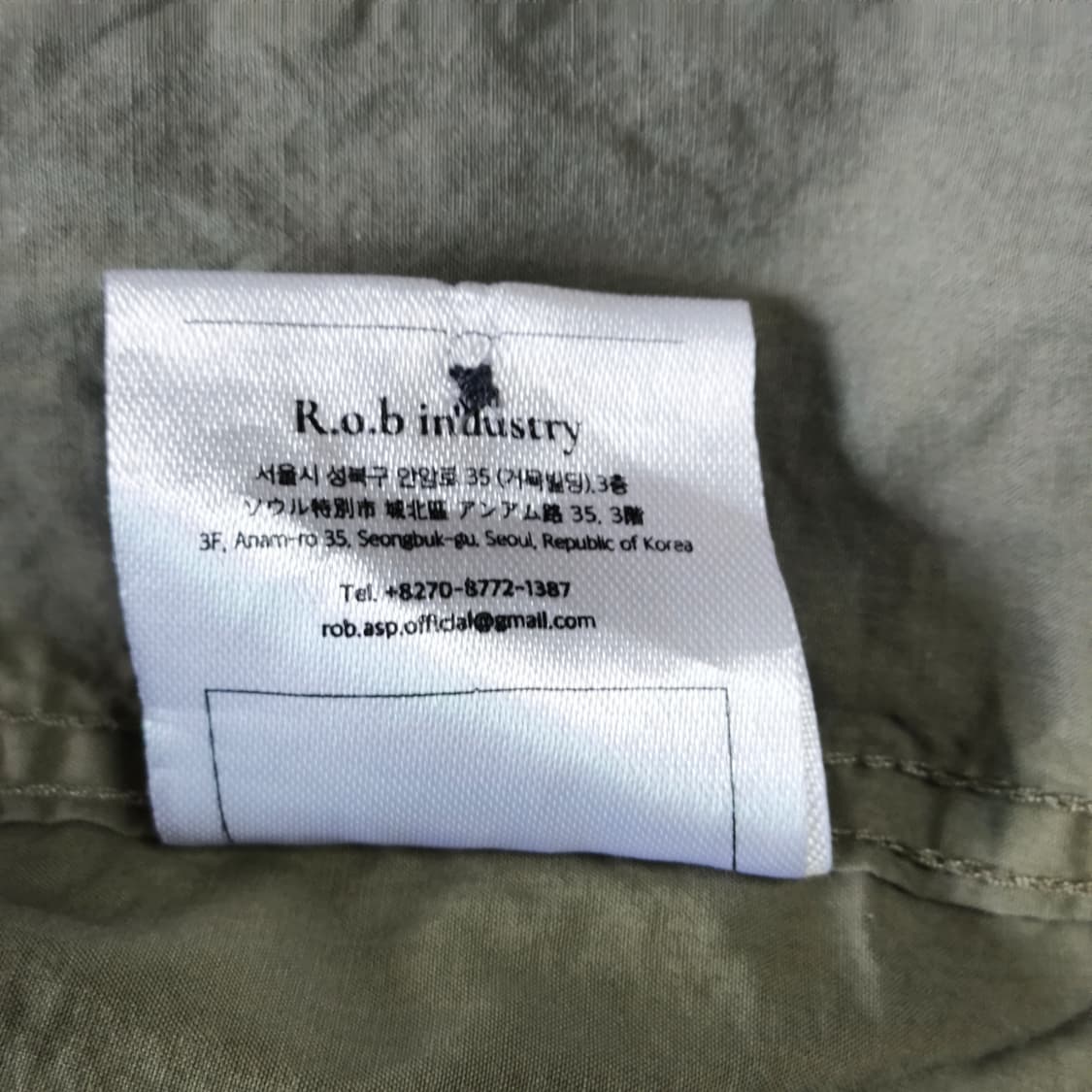 [XL] 애습 asp 올리브 반팔 셔츠 상품이미지6