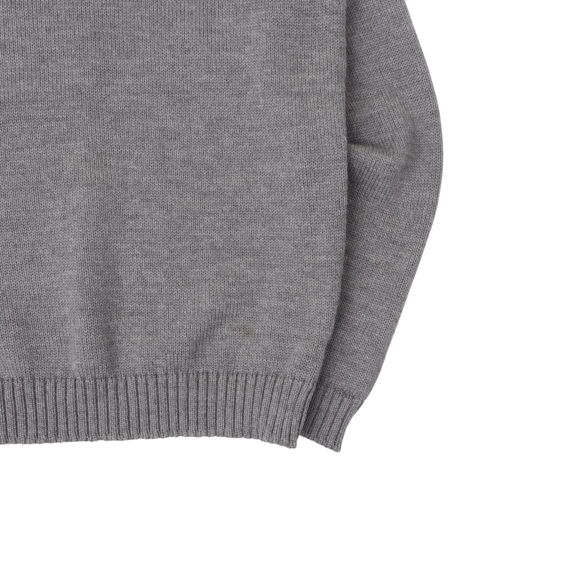 Zanone 자노네 그레이 울 라운드 니트 상품이미지4