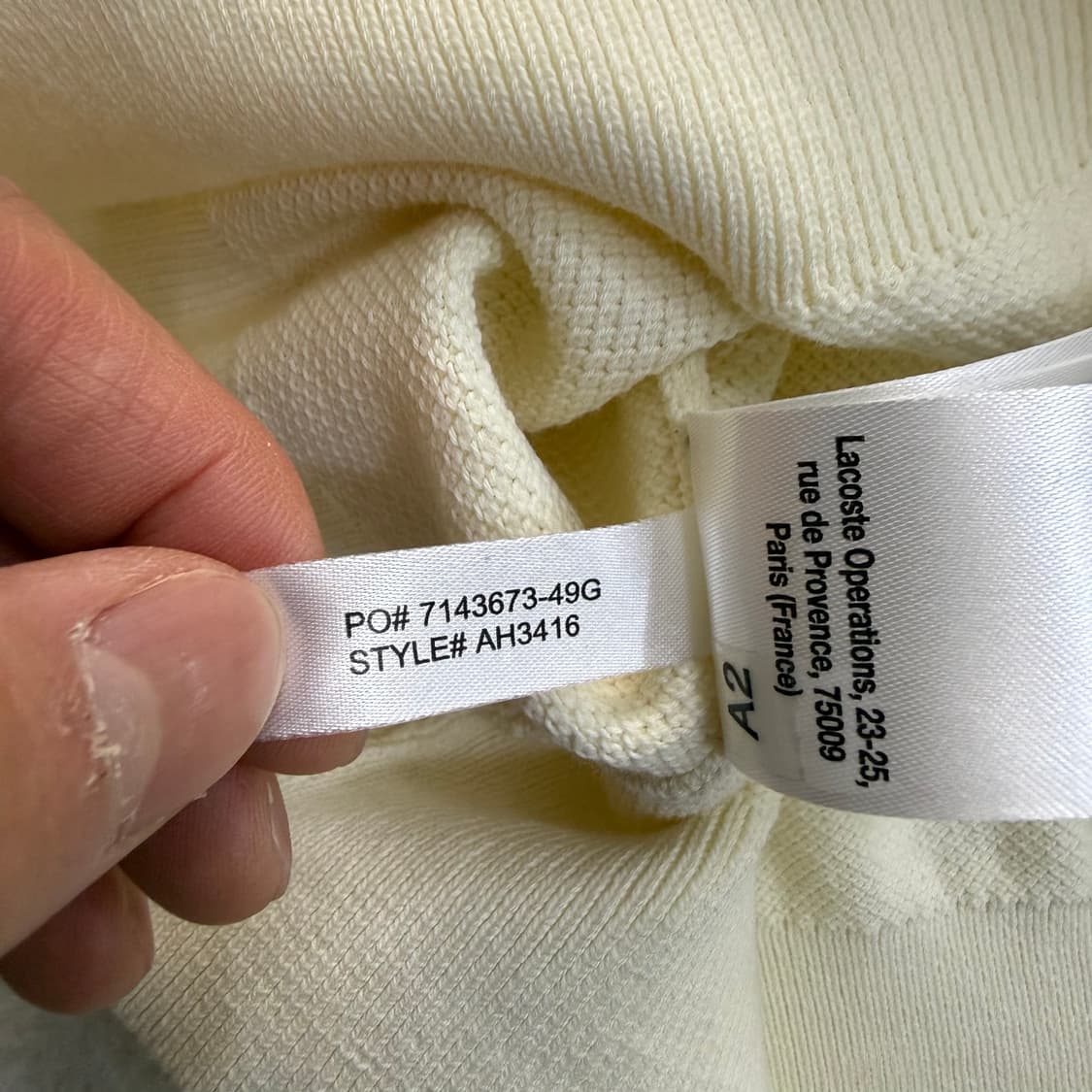 M 라코스테 니트 스웨터 0313T 상품이미지5