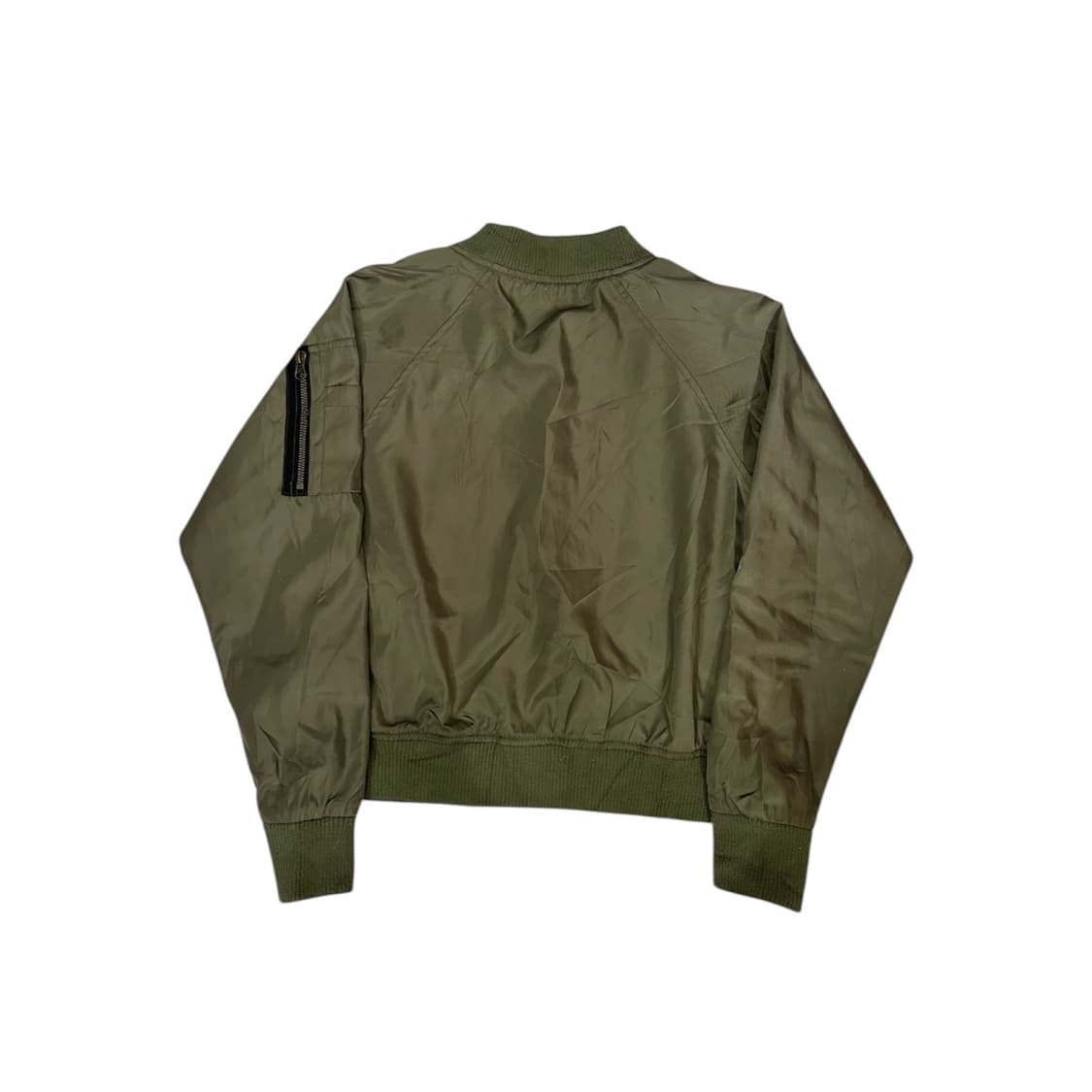 일본 빈티지 카키 스카잔 마원 항공 잠바 ma-1 상품이미지5