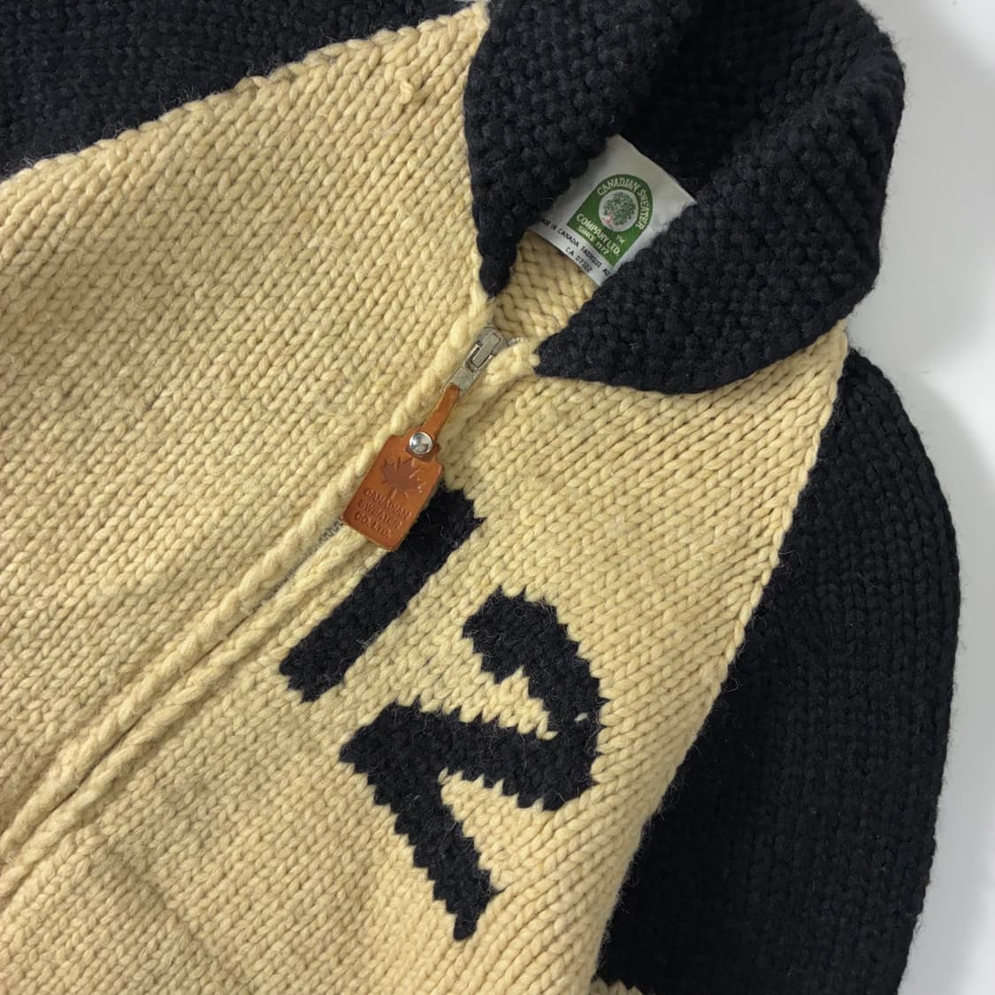 Canada sweater 캐나디안 OG 노르딕 융측 핸드메이드 코위찬  상품이미지3