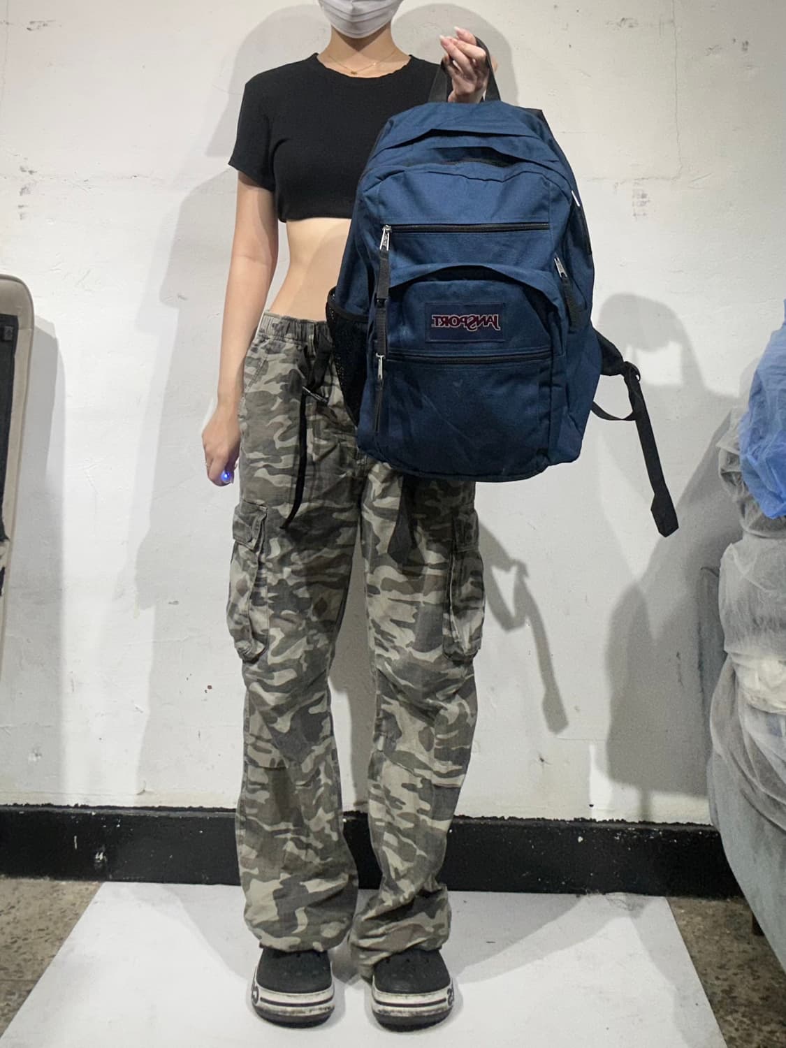 잔스포츠 네이비 백팩 가방  상품이미지2