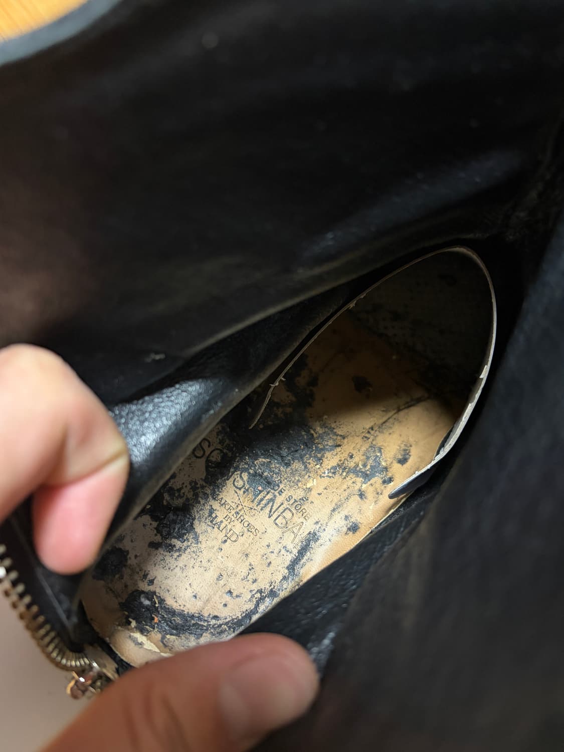 손신발 백지퍼 부츠 270 상품이미지8