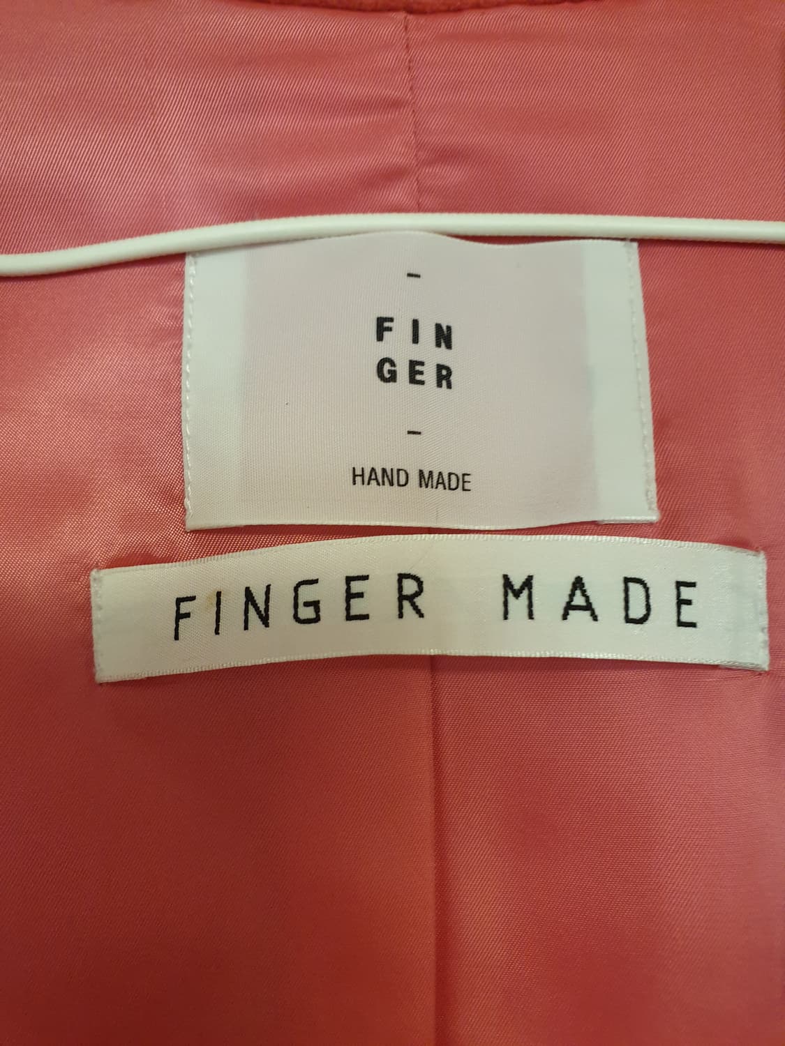 FINGER MADE 핑거메이드 울코트 상품이미지3