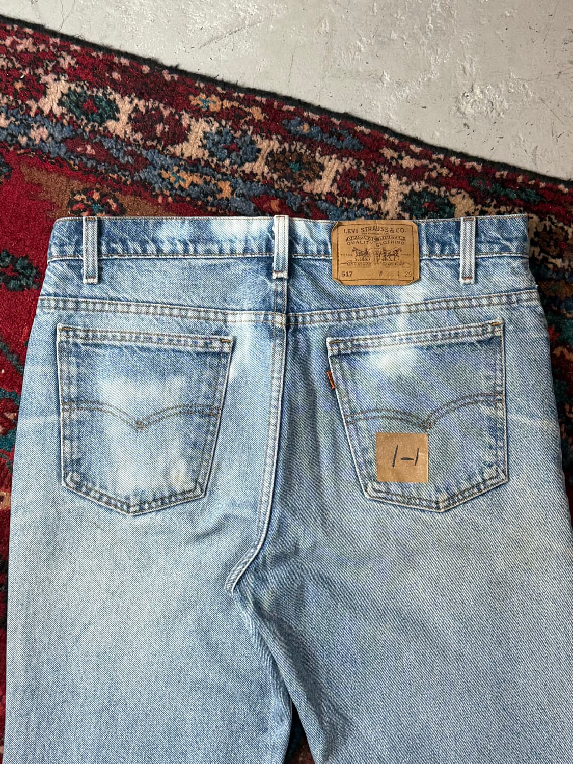 90's USA 빈티지 리바이스 517 오렌지탭 부츠컷 상품이미지6