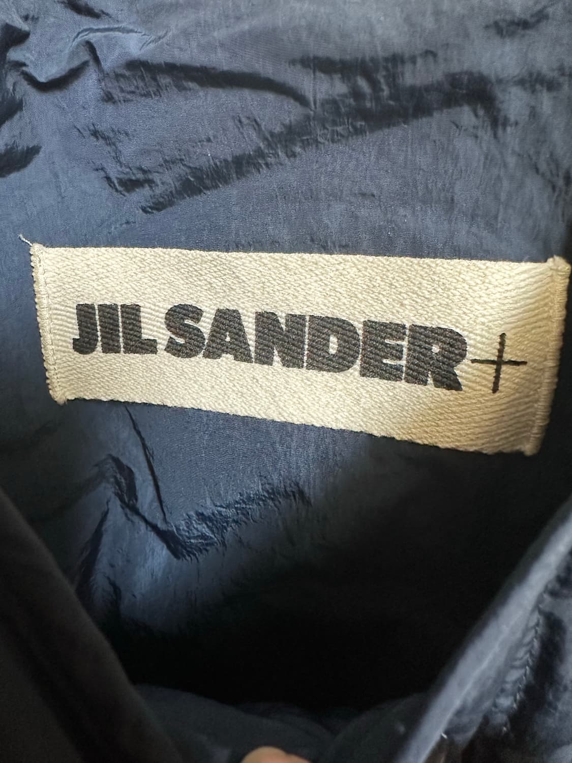 질샌더 네이비 블루 퀼팅구스다운패딩 자켓 상품이미지9