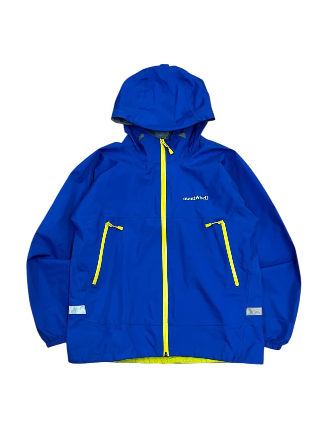 몽벨 후드 바람막이 자켓 블루 키즈 160 #csz2842 상품이미지3
