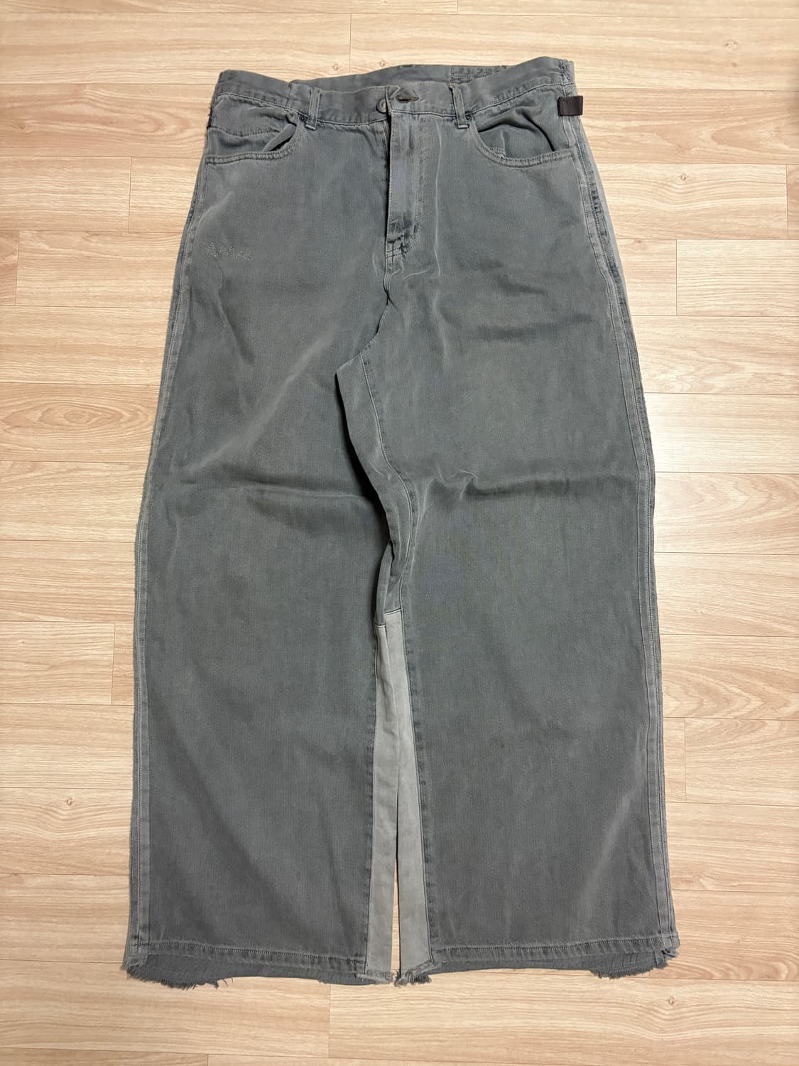 [4] 폴리테루 리빌드 고시마 데님 블루 그레이 상품이미지1