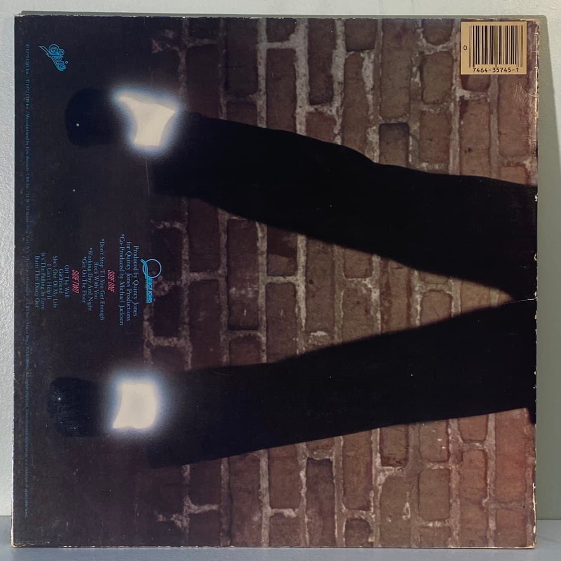 (수입중고LP-디스코/소울) Michael Jackson -Off The 상품이미지2