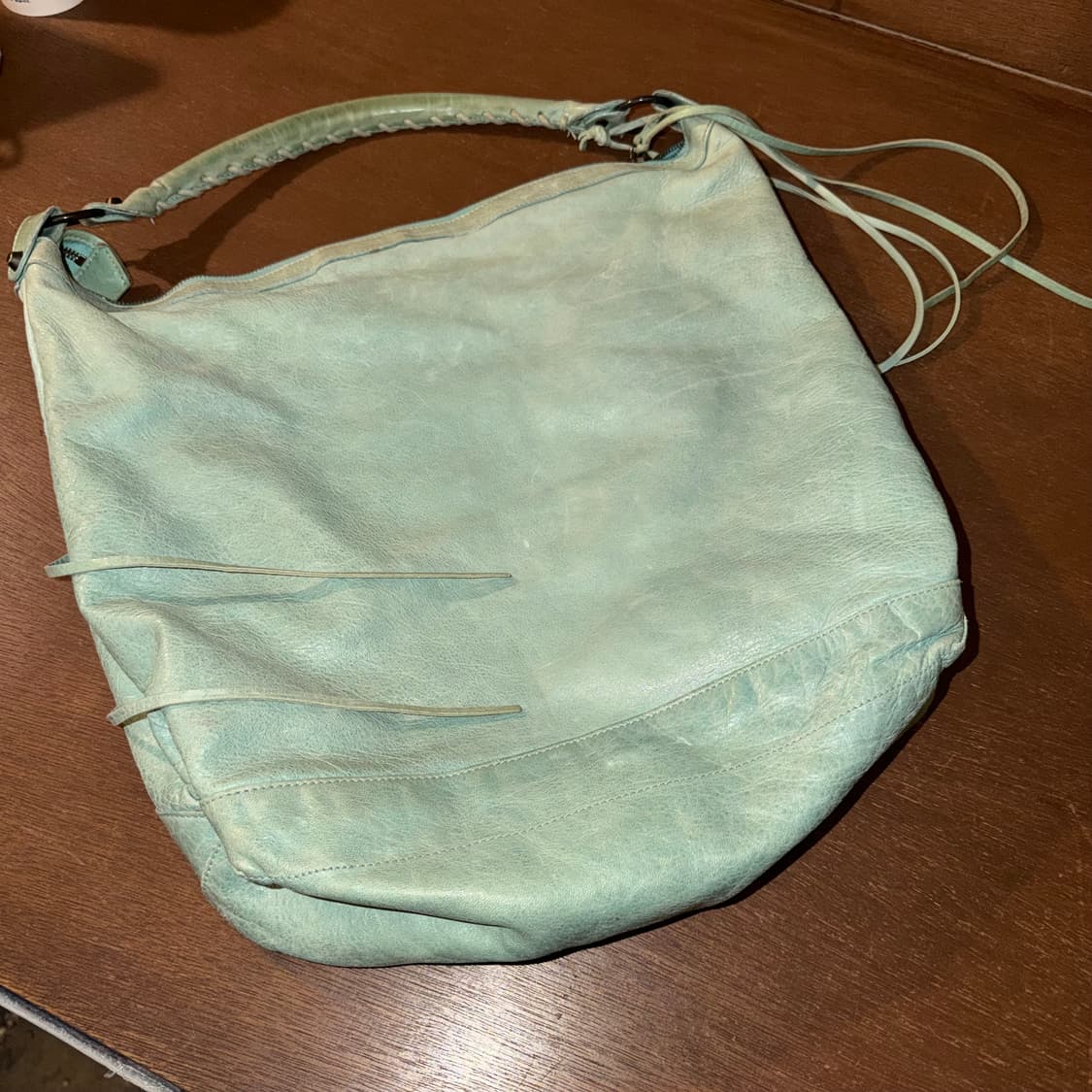 발렌시아가 모터백 티파니컬러 상품이미지6