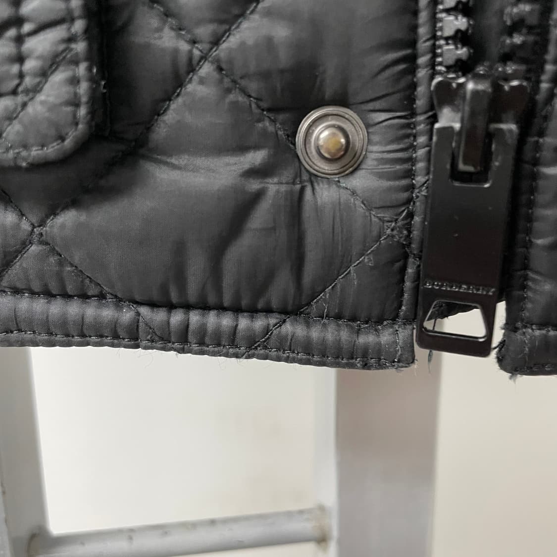 버버리 퀄팅 자켓 블랙 10Y(W) 상품이미지5