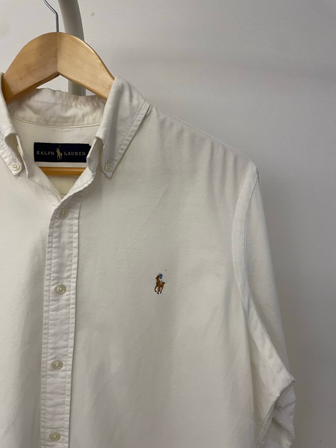 Ralph Lauren 클래식 화이트 옥스포드 셔츠 상품이미지4