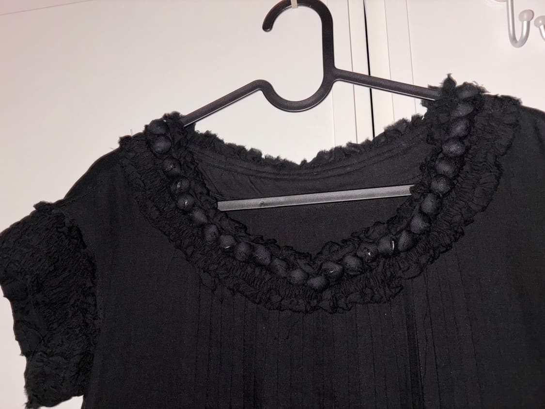 스나오쿠와하라 반팔 원피스 상품이미지2