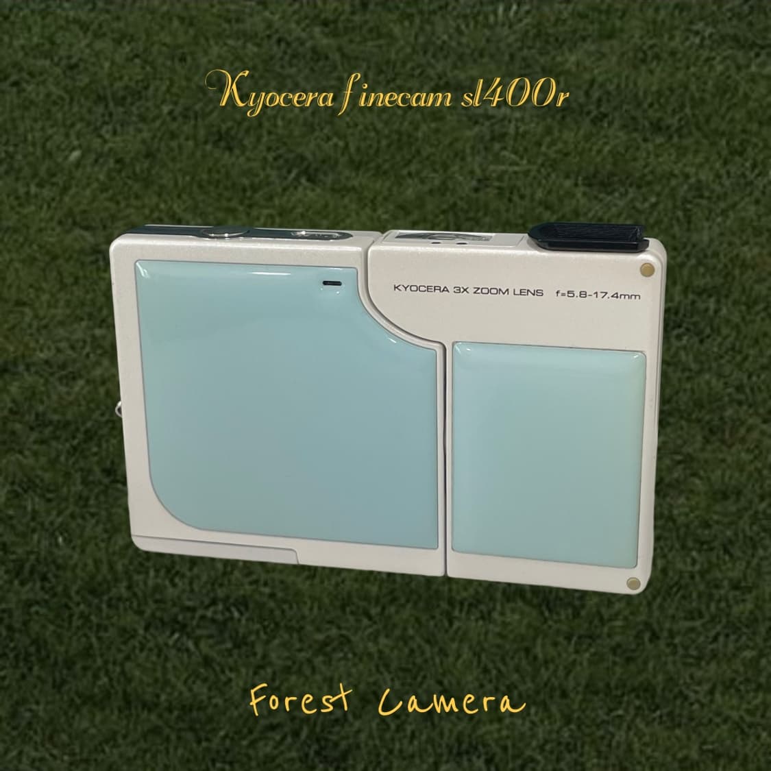 (셀카/희귀) 교세라 finecam sl400r 디지털카메라 상품이미지1