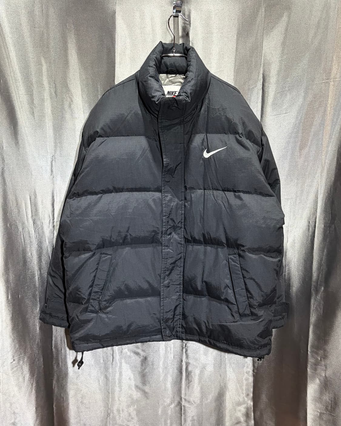 L 나이키 00s 스우시 뉴챔프 블랙 패딩 상품이미지2