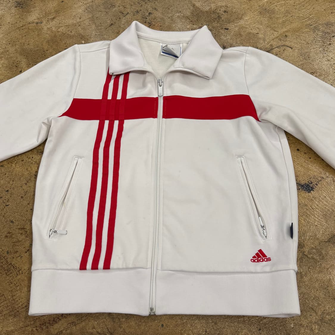 아디다스 잉글랜드 흰빨 화이트 져지 트랙탑 95 상품이미지3