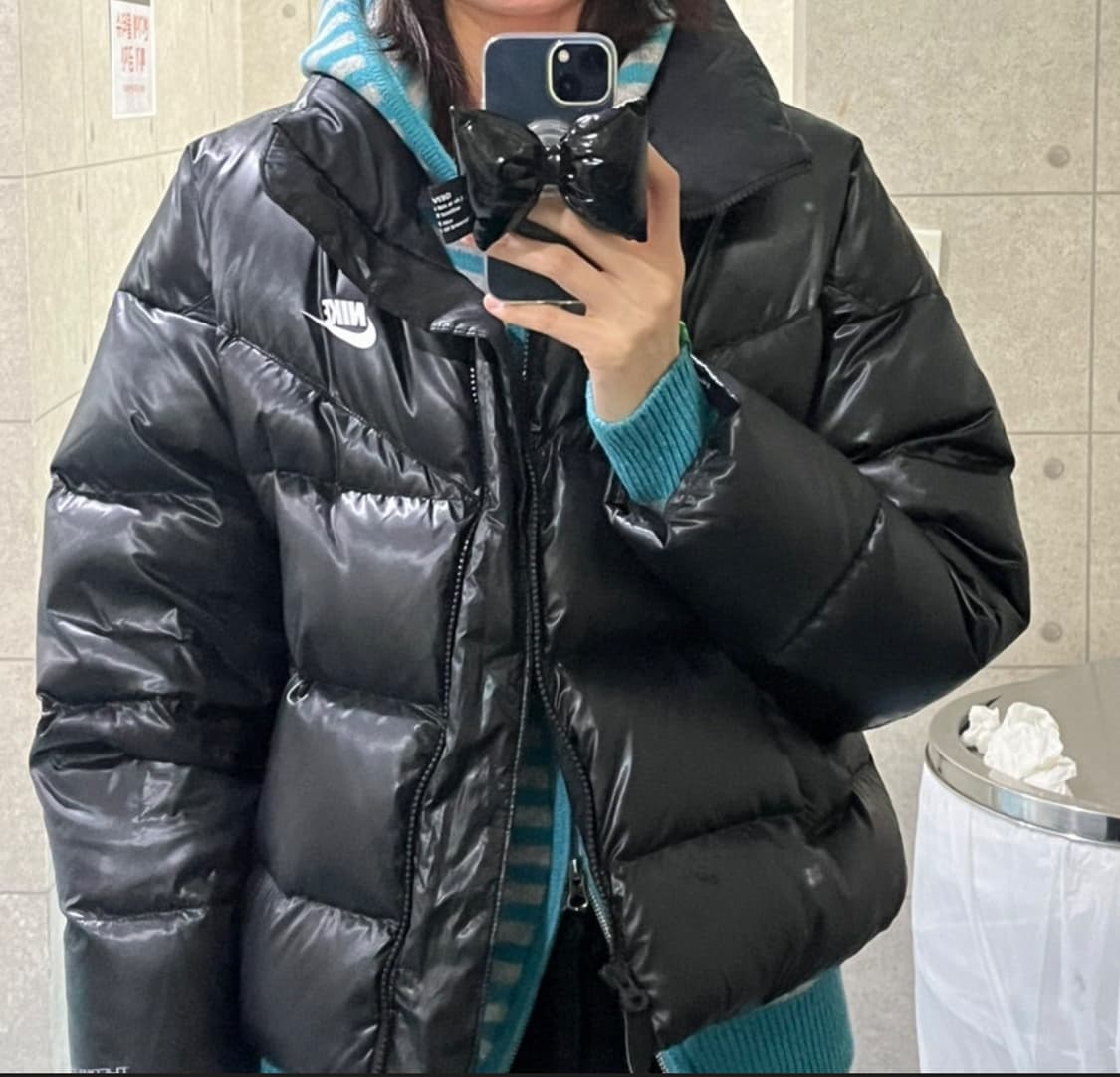 나이키 NSW 써마핏 패딩 블랙 상품이미지2