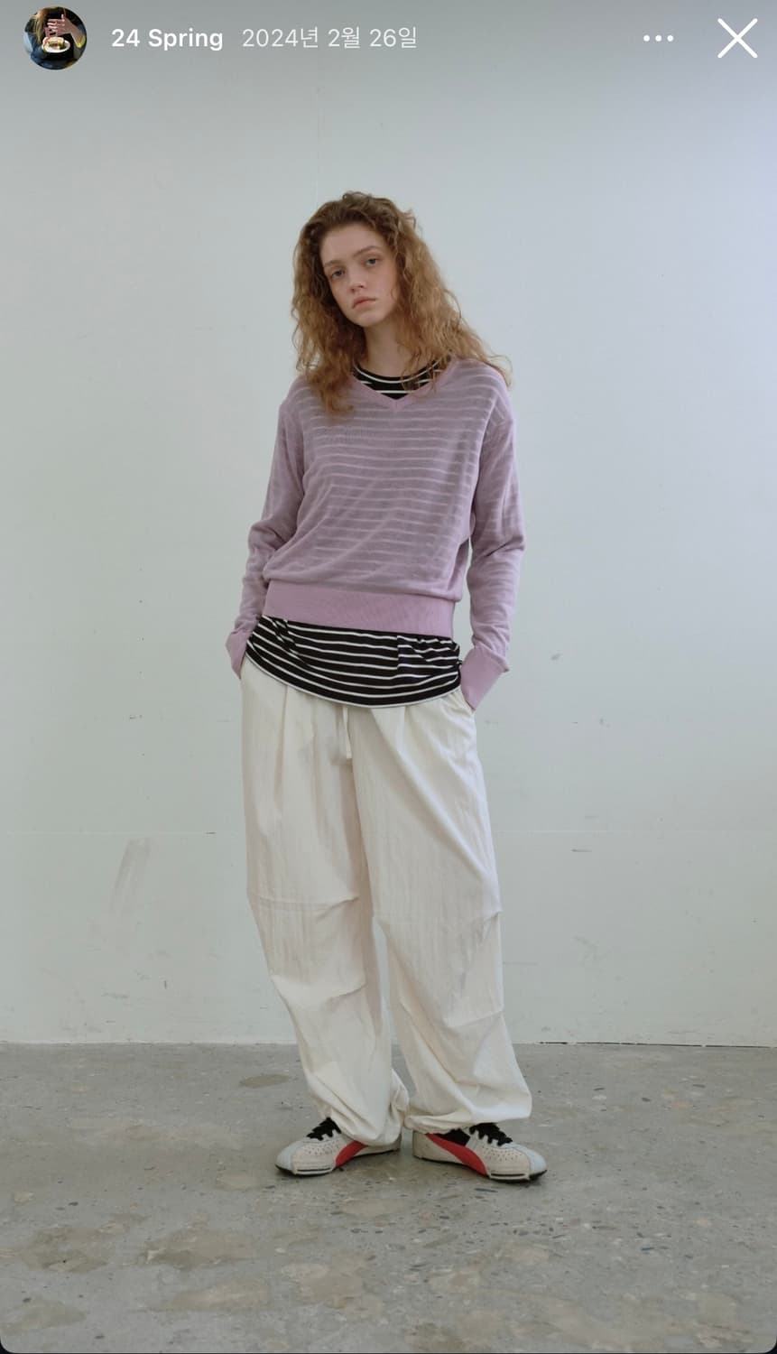 엔조블루스 브이넥 니트 상품이미지3