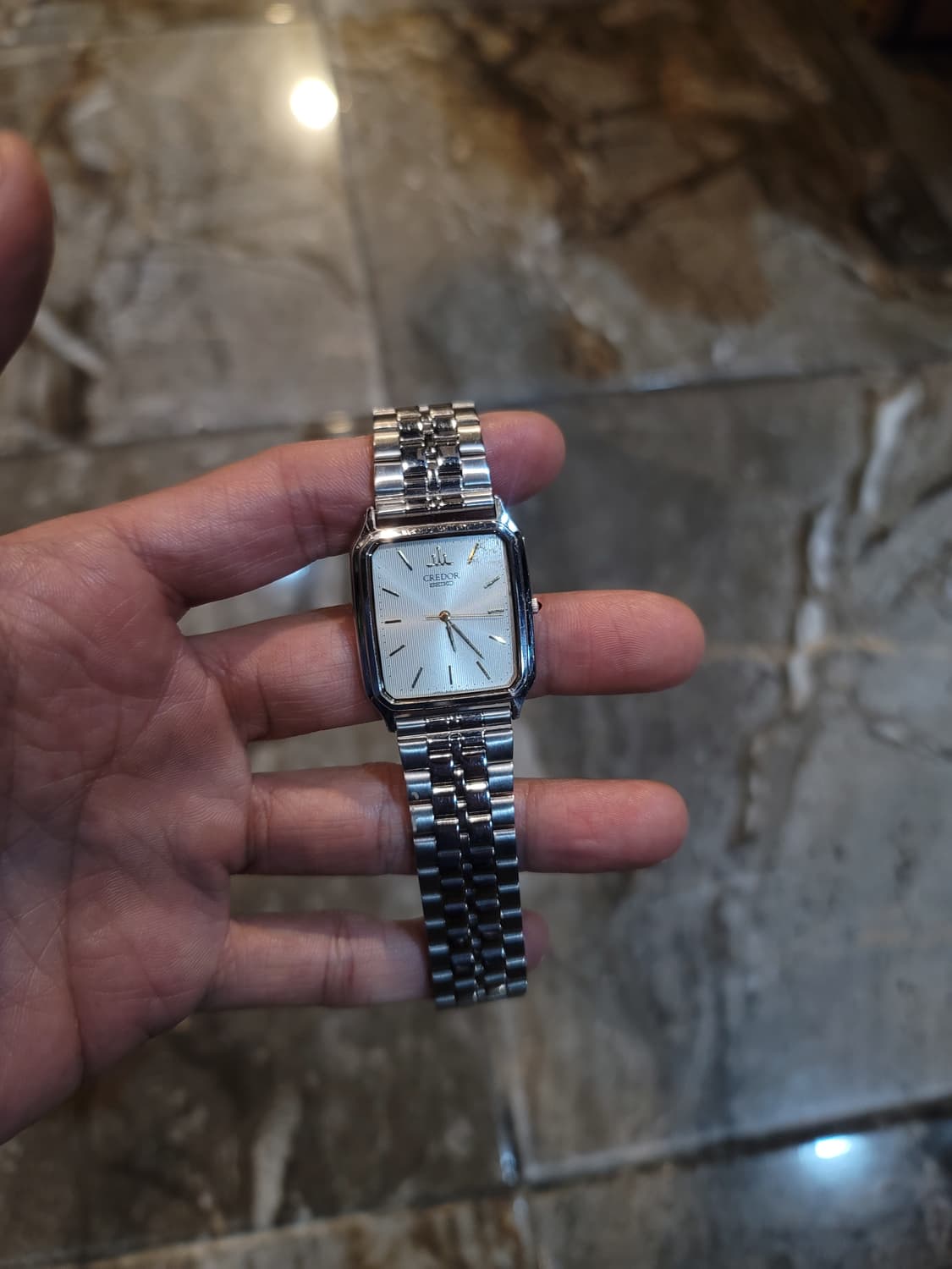 세이코 크레도르 사각 시계 풀박스  상품이미지2