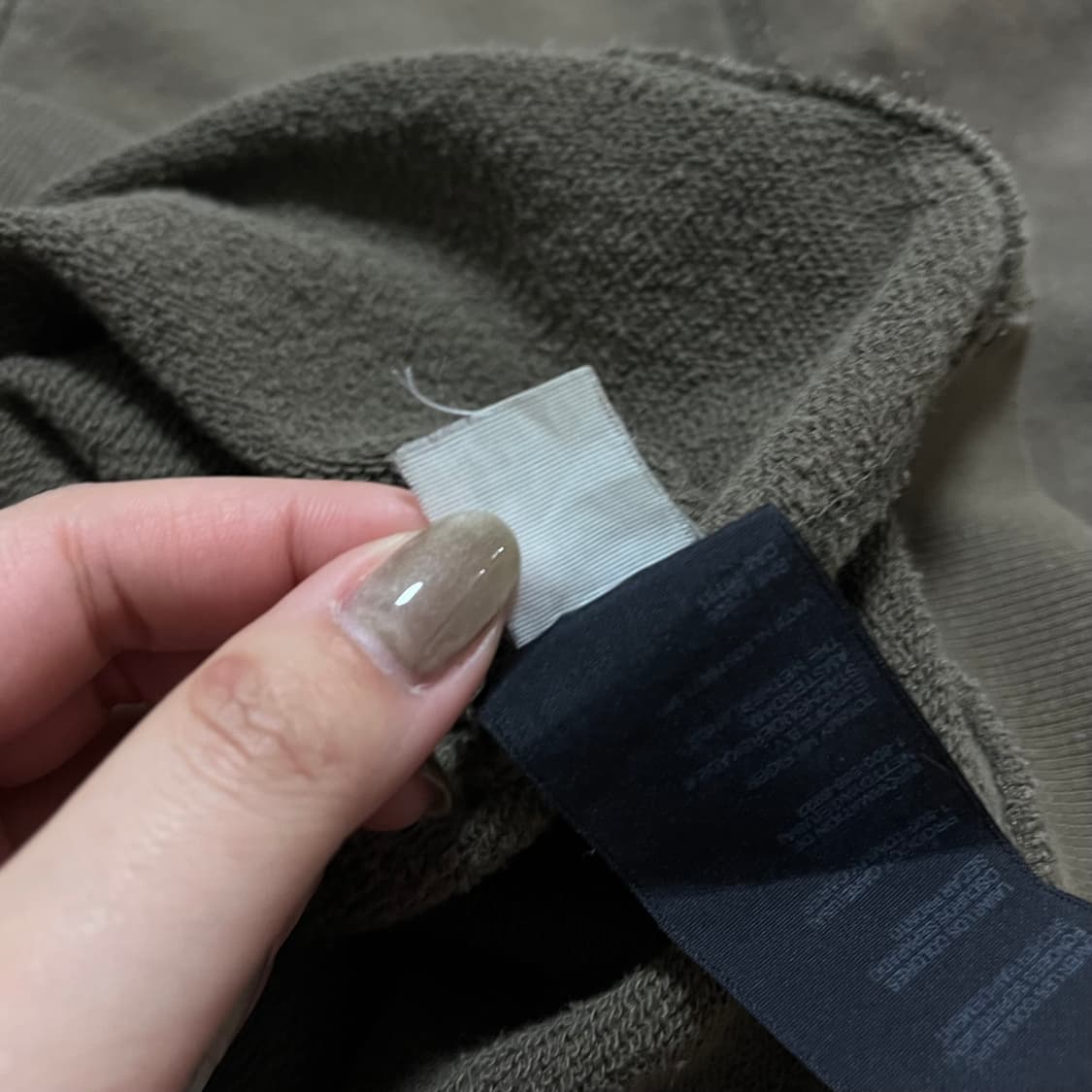 [정품] 타미 카키 맨투맨 [ L ] 상품이미지5