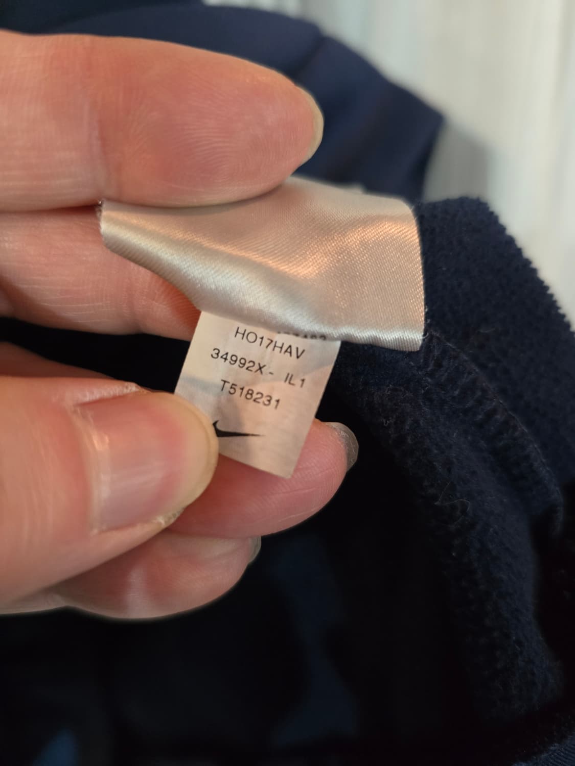 나이키 일리노이 드라이핏 하프집업 네이비 상품이미지5