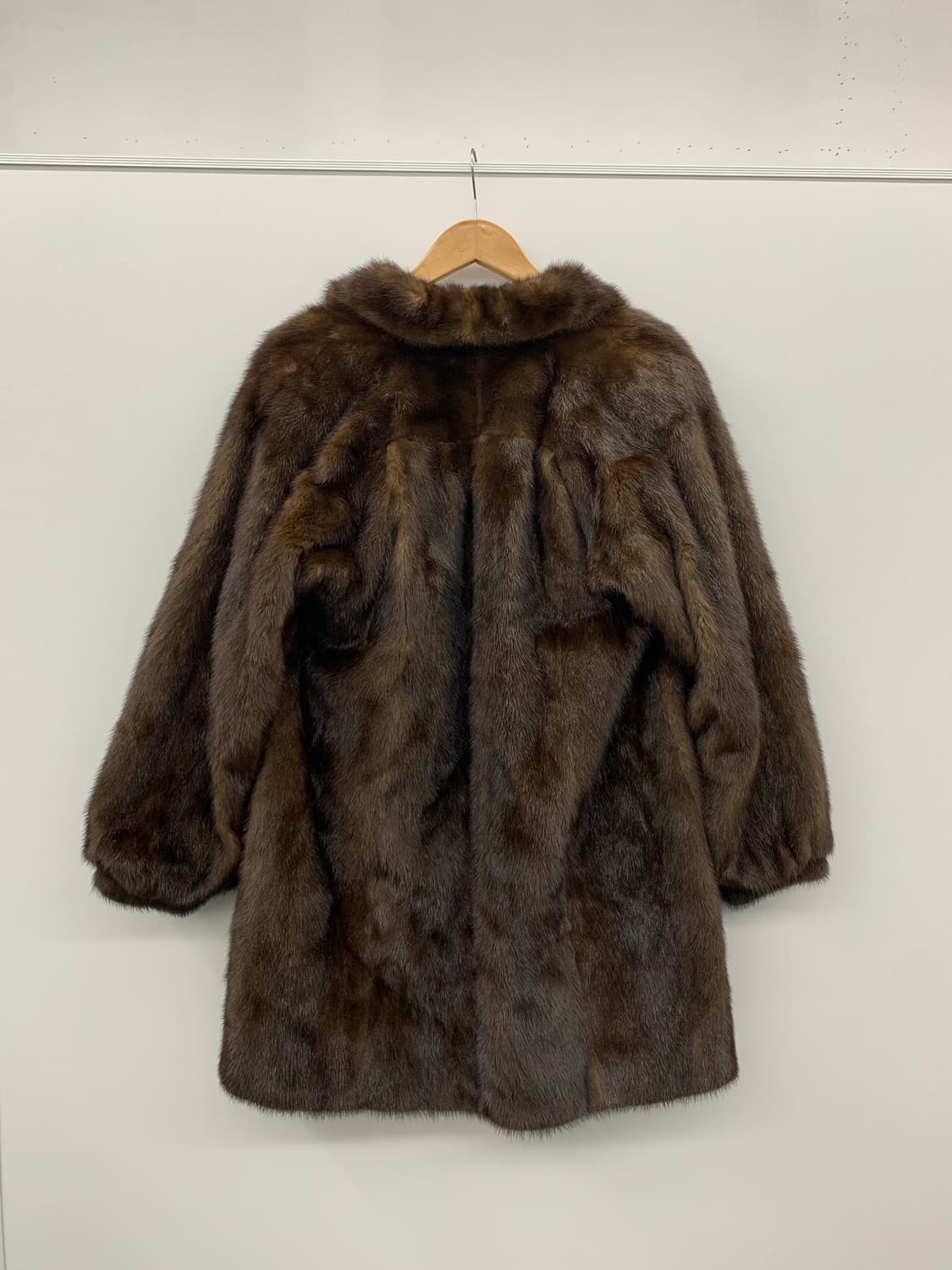 사가 밍크 테디 브라운 코트 상품이미지4