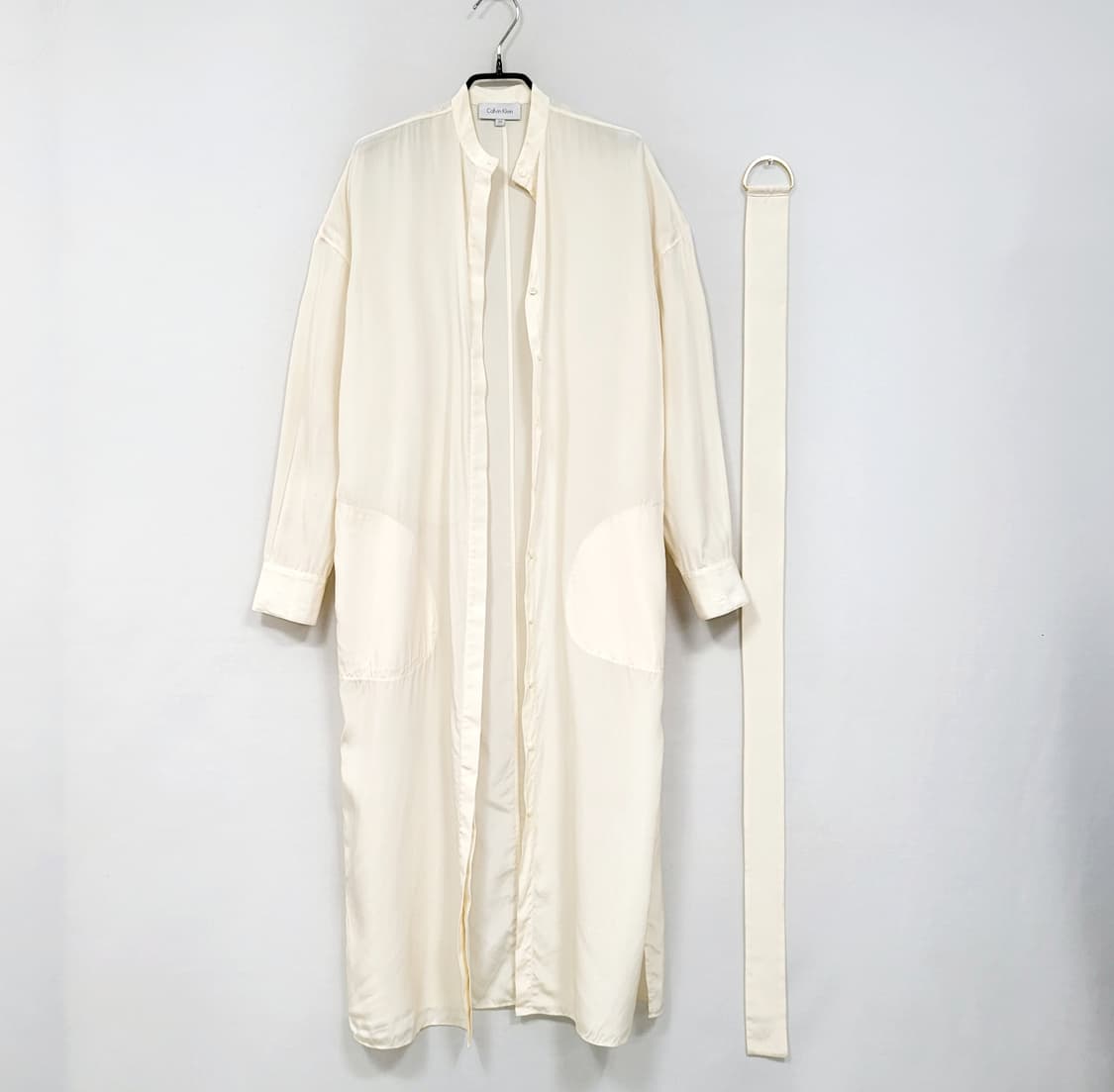 Calvin Klein 실크 롱 원피스 상품이미지2