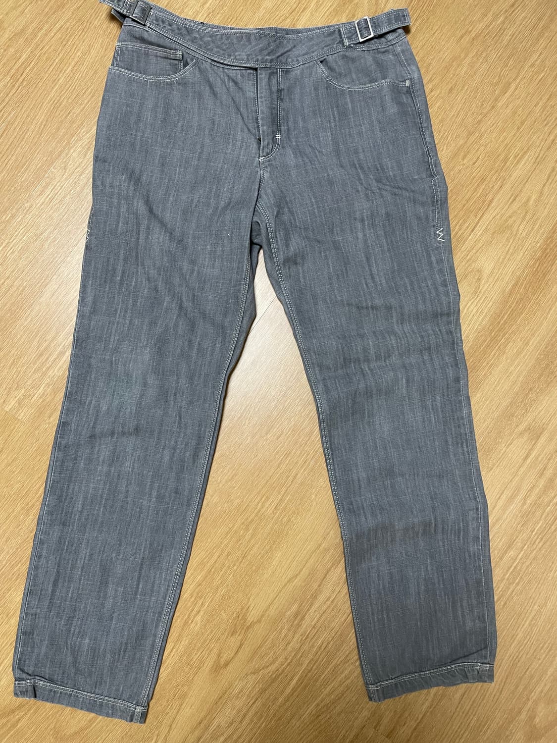 리바이스 우영미 그레이 랩 데님팬츠 상품이미지1