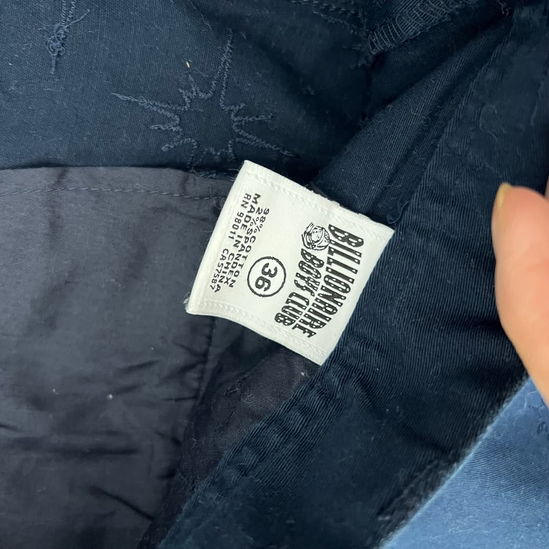 BBC 빌리네어 보이즈 클럽 패턴 조거 팬츠 상품이미지7