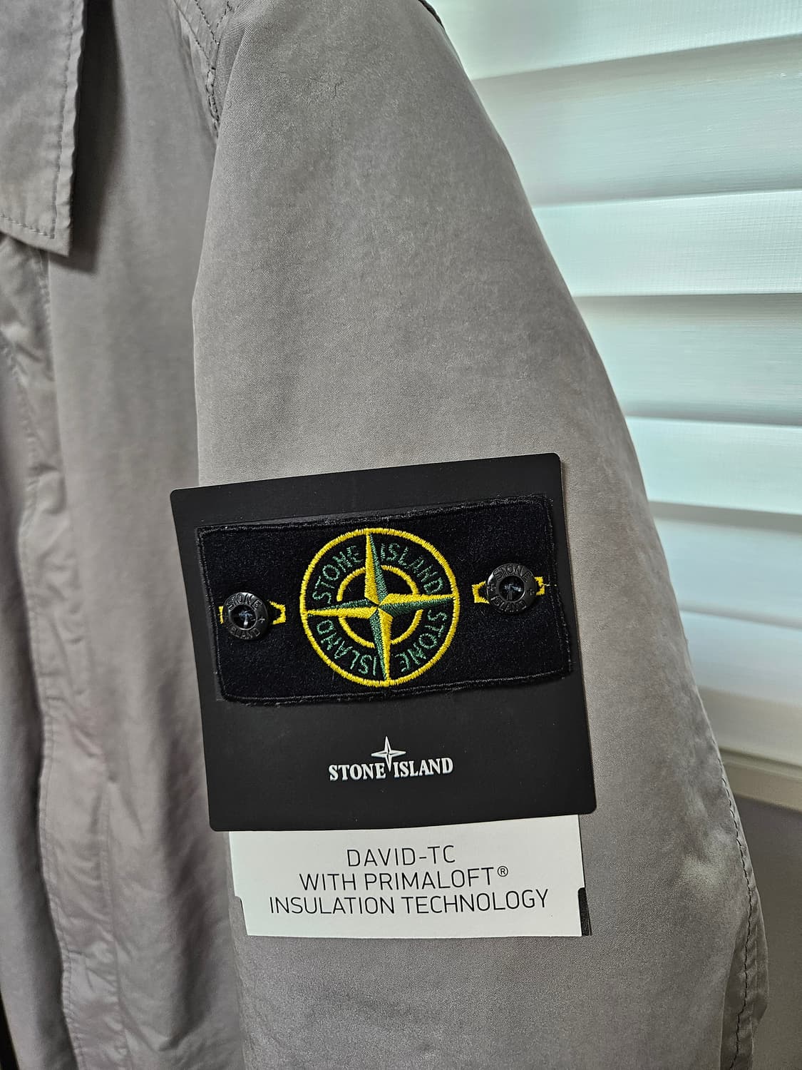 스톤아일랜드/ 20fw 다비드 tc 프리마로프트 카코트 머드그레이/ L 상품이미지4