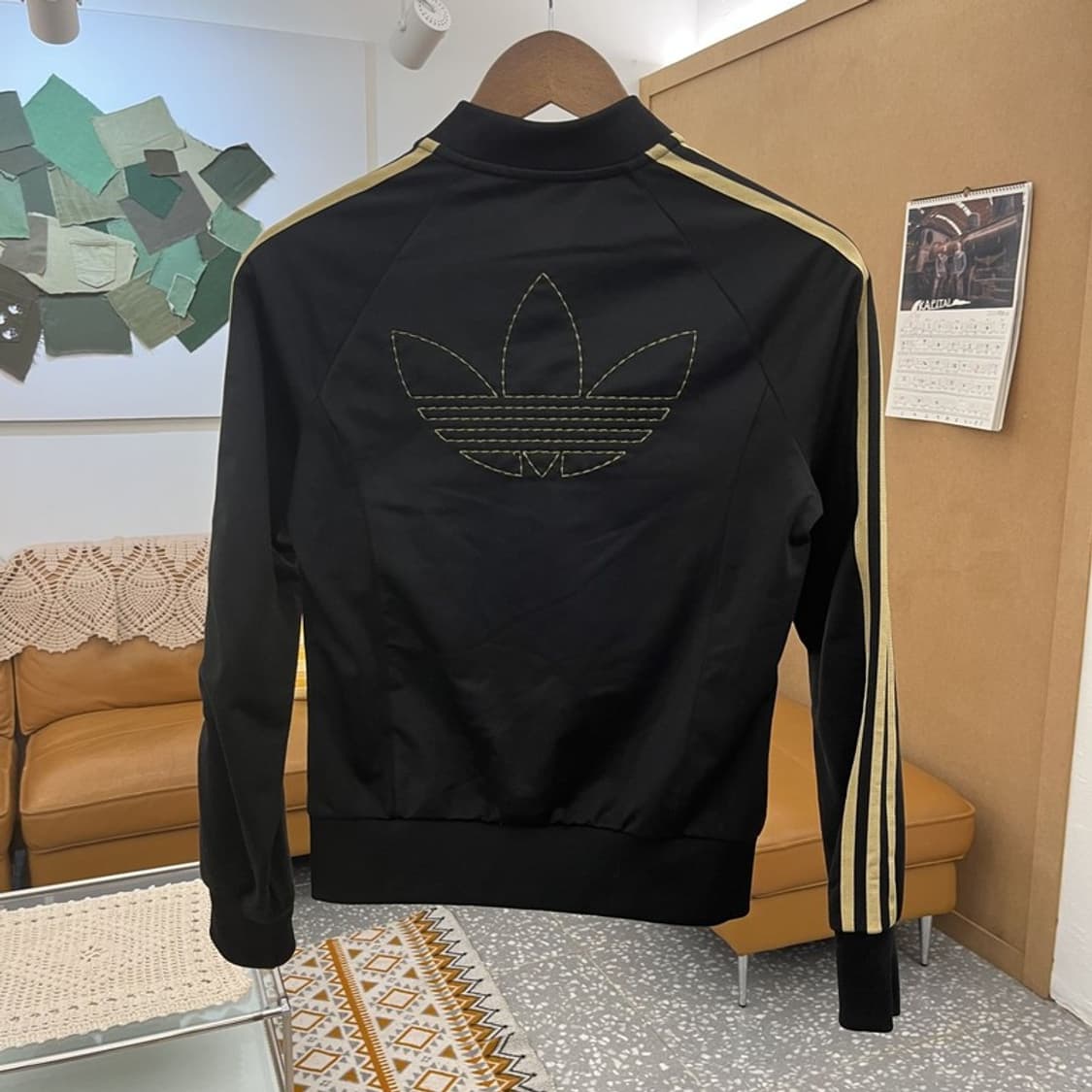 아디다스 빈티지 메달리스트 슬림핏 검골 져지 집업 95 C10615 상품이미지4