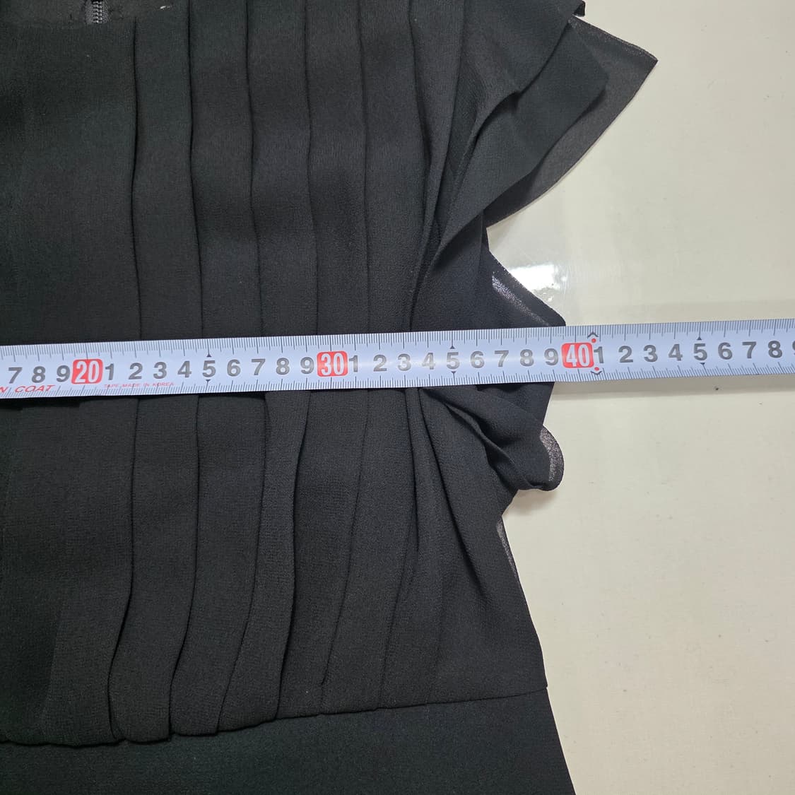 1357 모조에스핀 민소매 플리츠 미디 원피스 55 상품이미지6