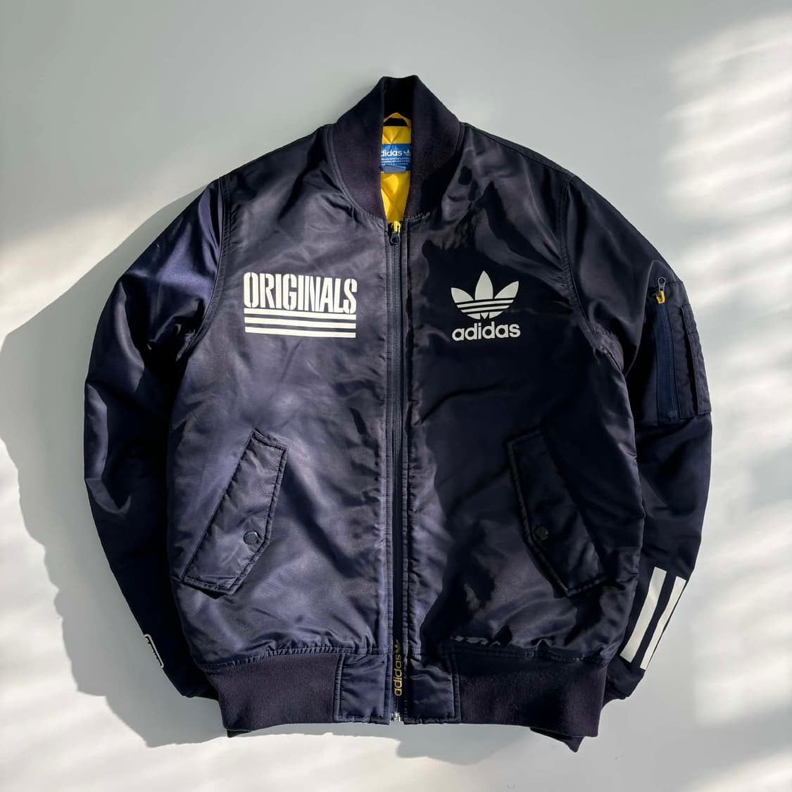 아디다스 오리지널 ma-1 바시티 자켓 봄버 점퍼(90) 상품이미지2