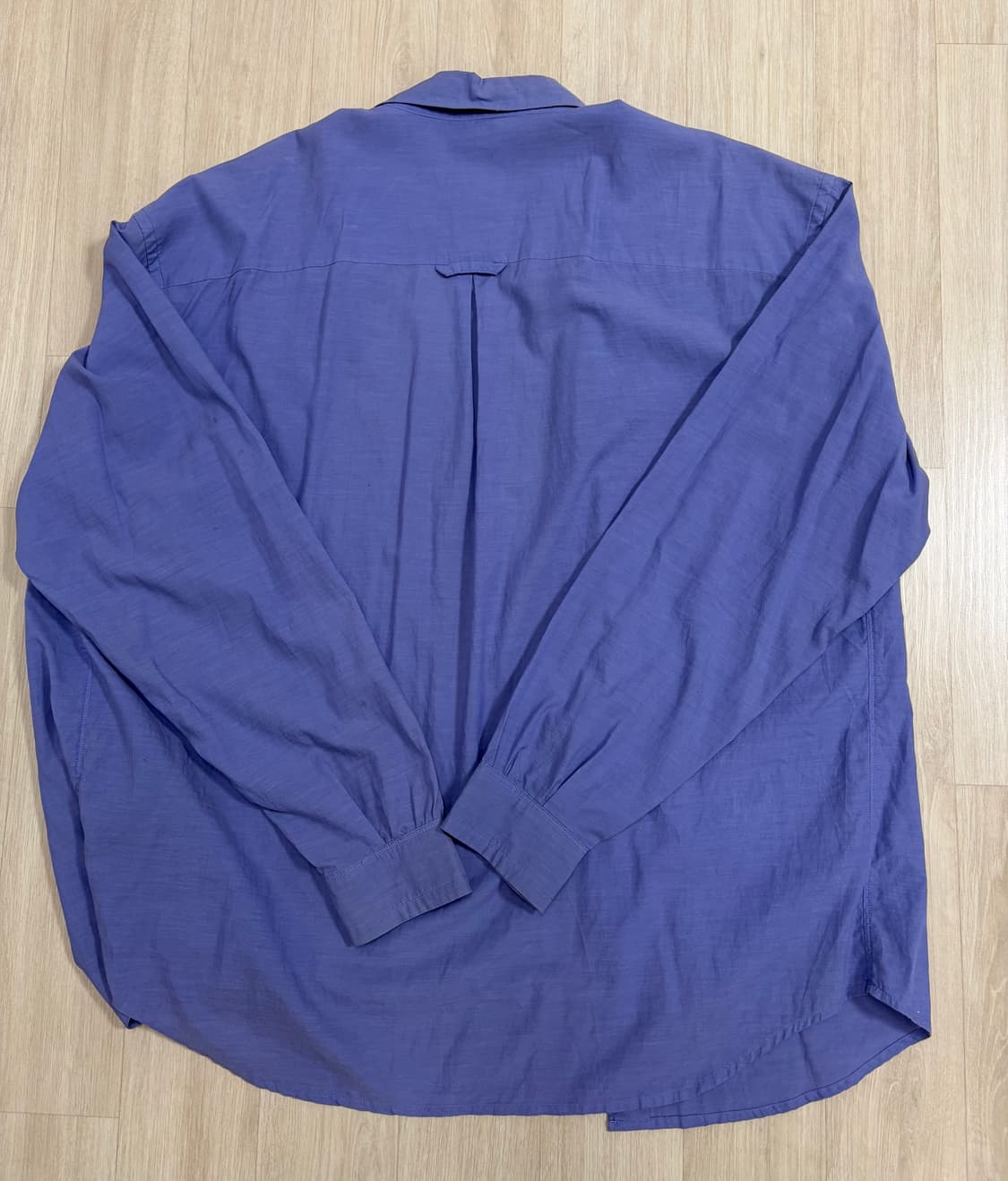 [2] 폴리테루 텐코 루즈드 셔츠 2.0 다이드 블루 상품이미지2