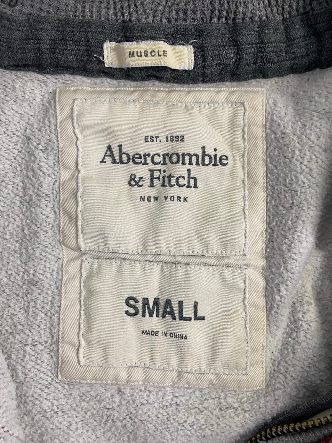 아베크롬비 워싱 빈티지 후드집업 S <626> 상품이미지3