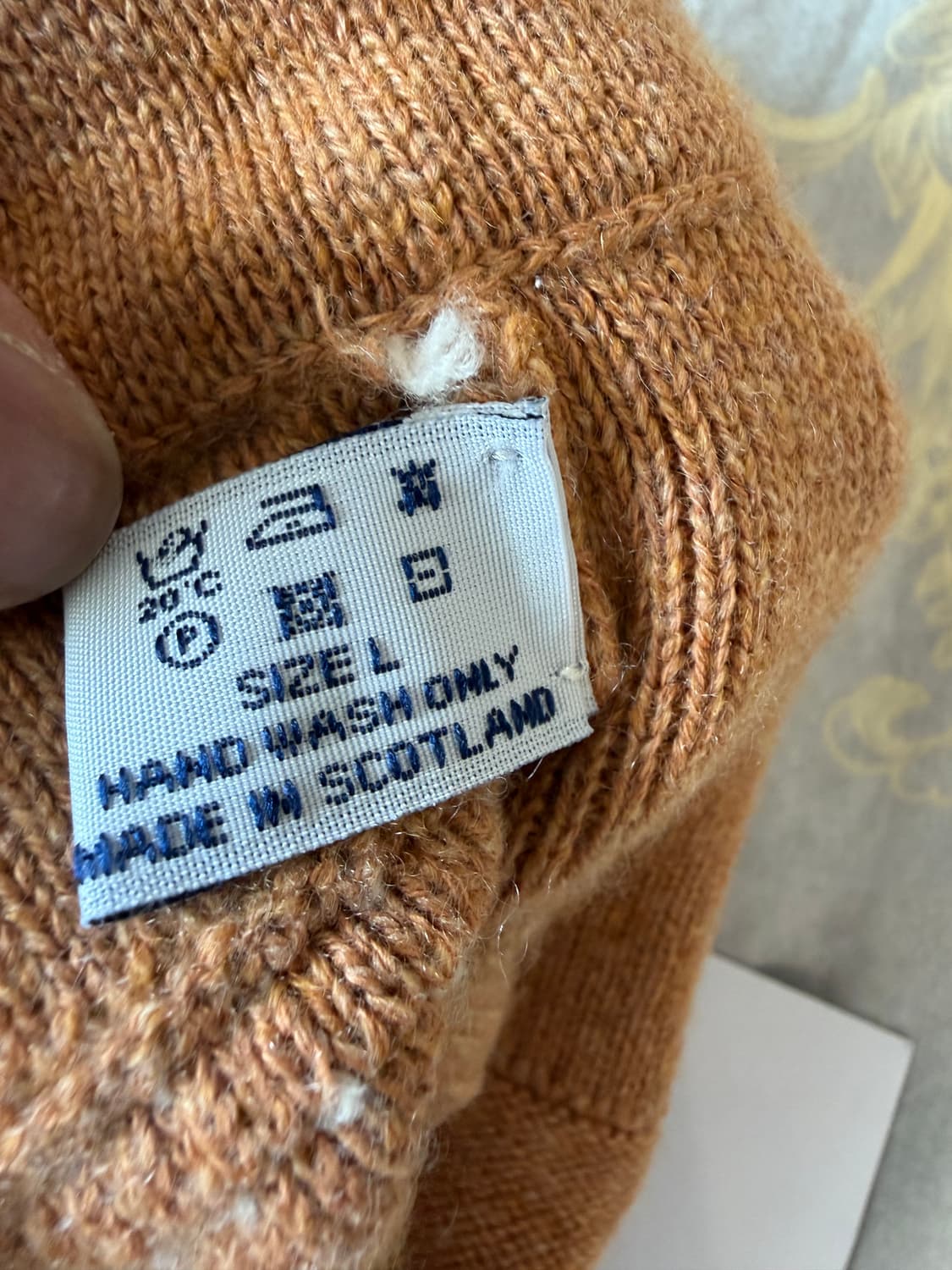 [여성L] 배리 BARRIE 캐시미어 데님 팬츠 상품이미지4