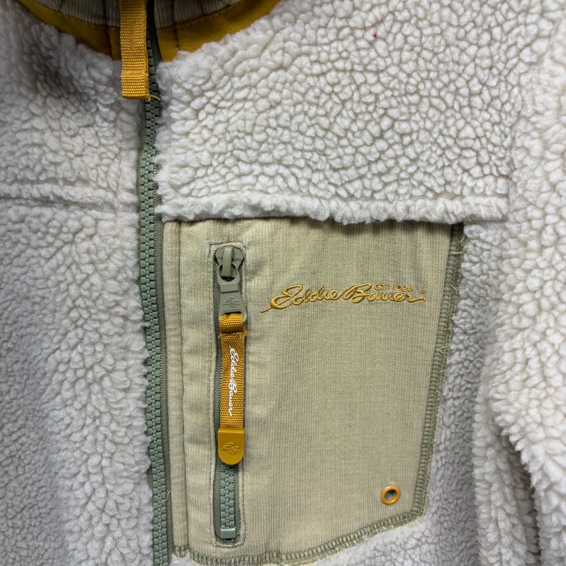 에디바우어 롱 플리스 코트 상품이미지3