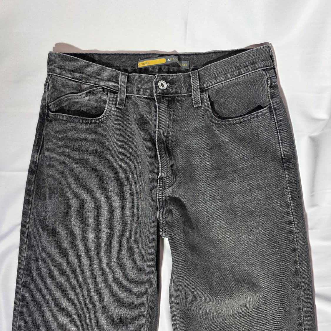 [W30L32]리바이스 실버탭 루즈핏 그레이 데님 팬츠 상품이미지2