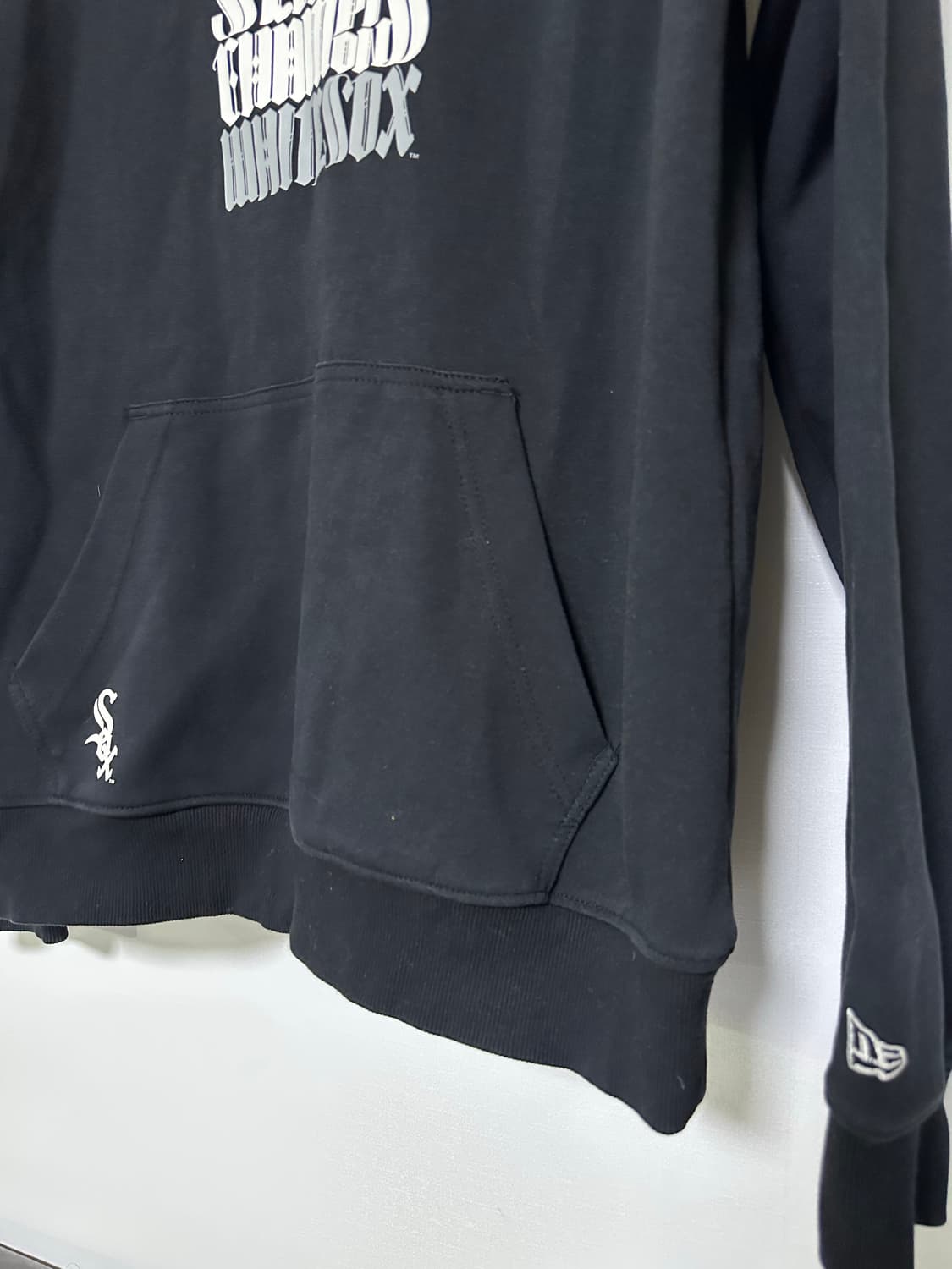 뉴에라 시카고 화이트삭스 후드티 블랙 상품이미지2