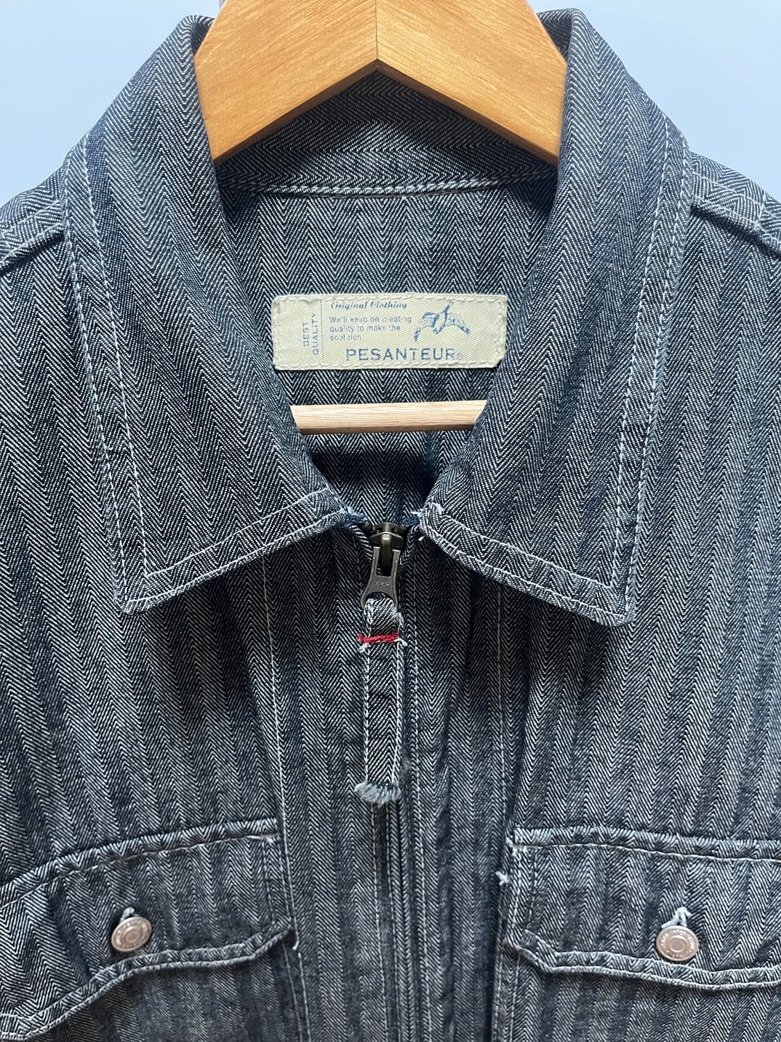 빈티지 데님 자켓 상품이미지2