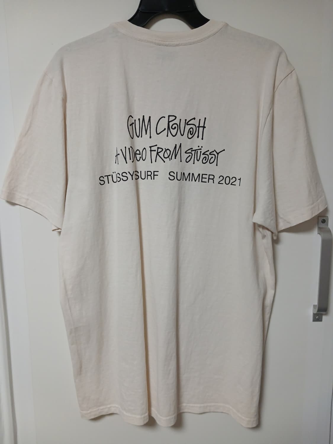 스투시 검 크러쉬 티셔츠 내츄럴 M 상품이미지2