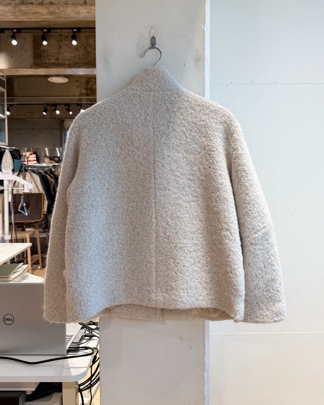 비비안 웨스트우드 아이보리 알파카울 자켓  상품이미지7