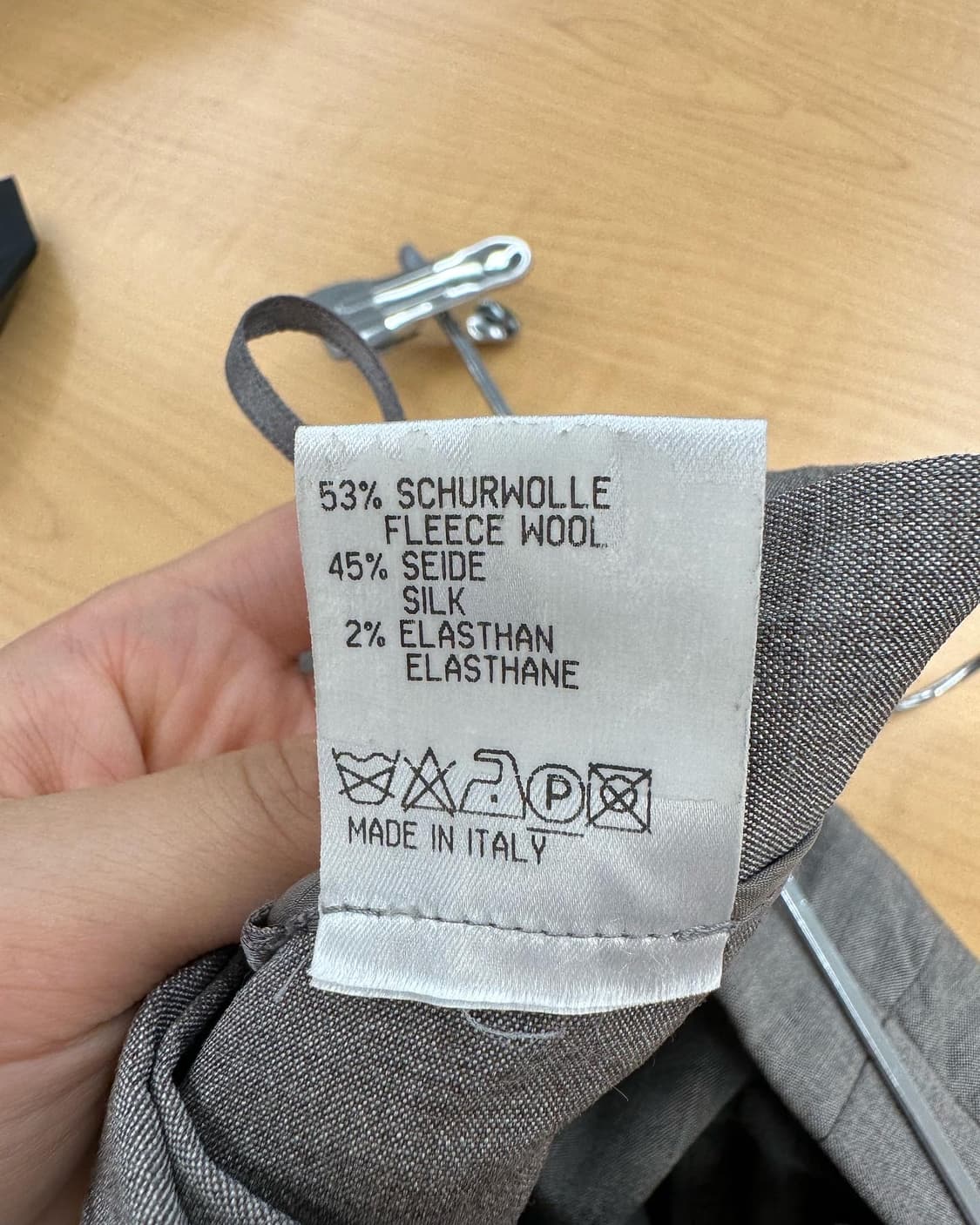 질샌더 그레이 슈르울레 팬츠  상품이미지8