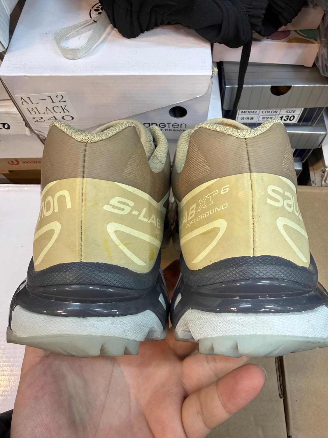 (290) 살로몬 XT-6 클리어 사파리 바닐라 아이스 상품이미지6