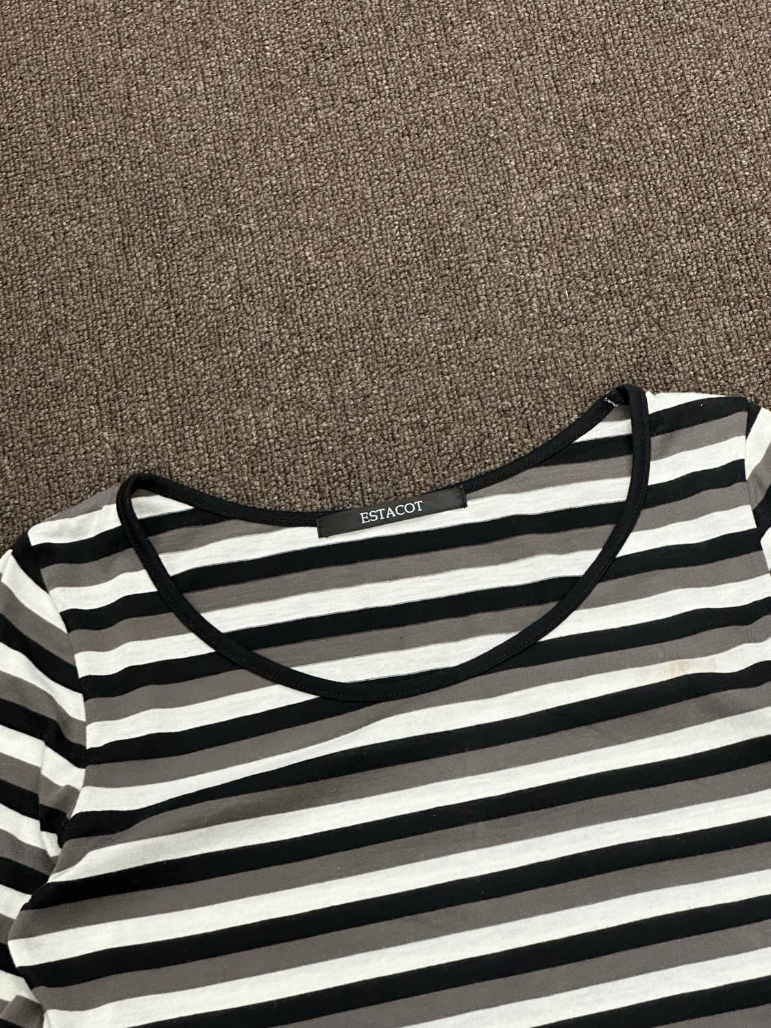 M)ESTACOT vintage 여성 스트라이프 롱슬리브 상품이미지4