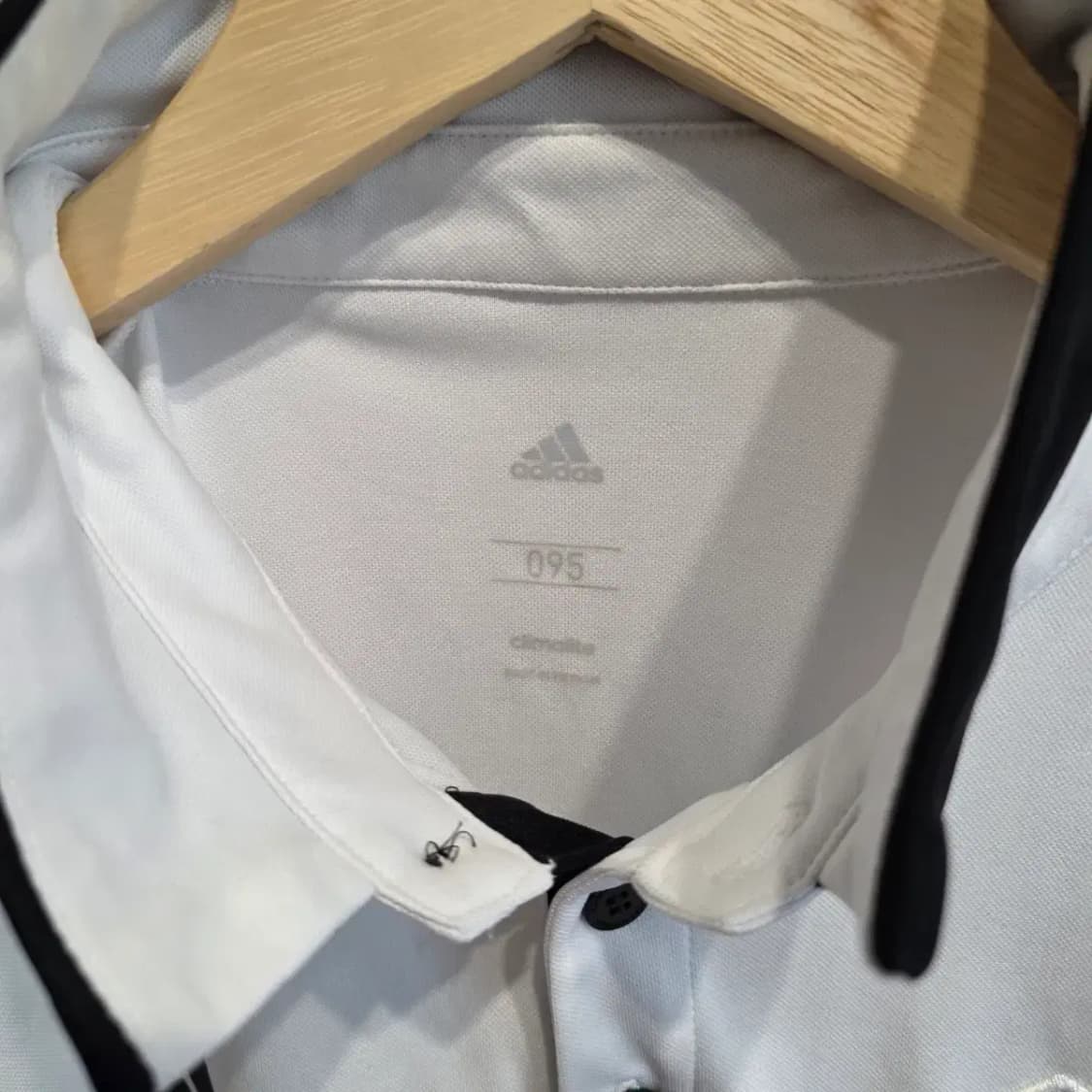 흰색 아디다스 수원 삼성 블루윙즈 폴로 티셔츠 95 상품이미지5