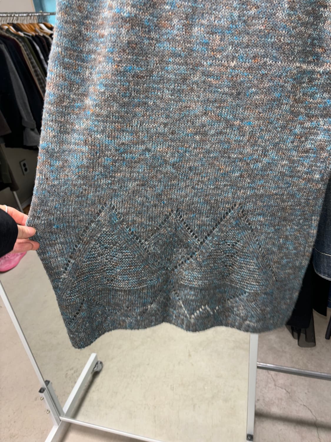 써스데이 아일랜드 린넨 니트 상품이미지4