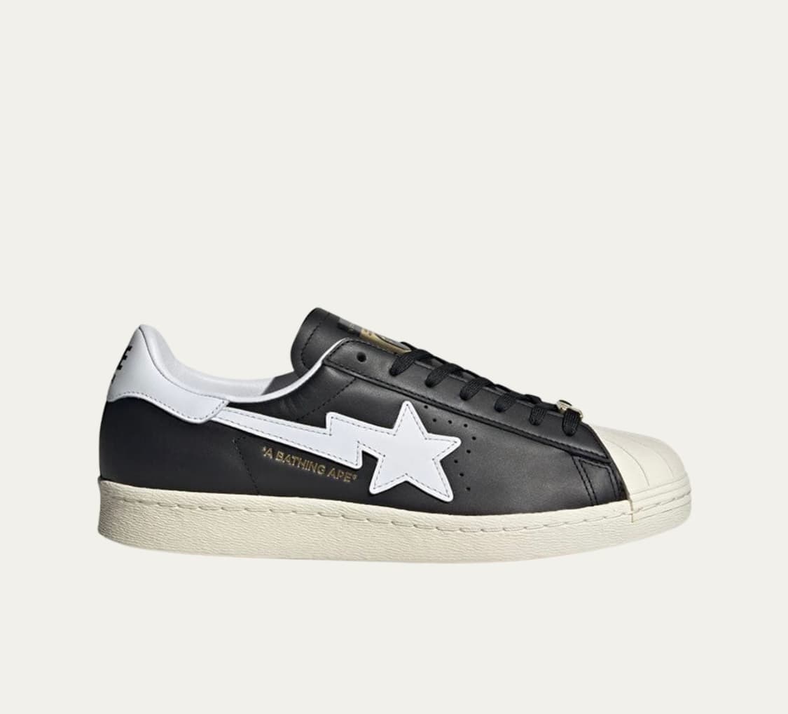 베이프 슈퍼스타 블랙 245 새상품 상품이미지1