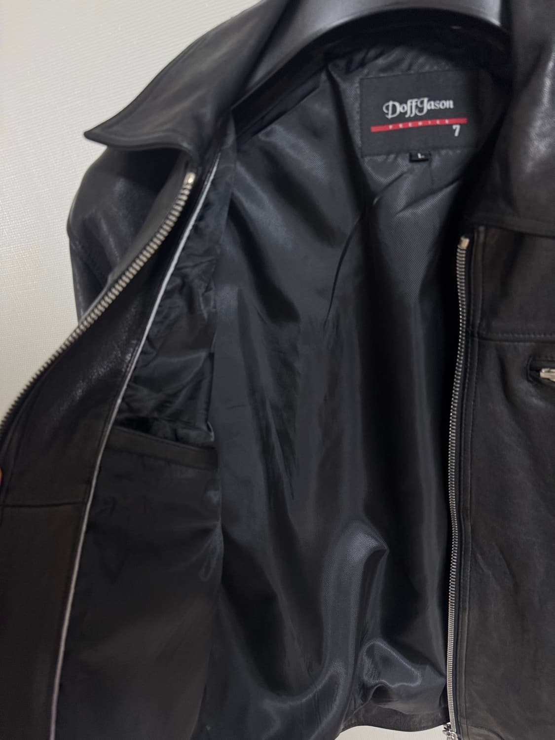 도프제이슨 프리미엄 램스킨 가죽자켓 L 상품이미지5